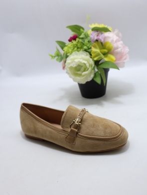 Mokasyny damskie na płaskim (36-41) A24 KHAKI