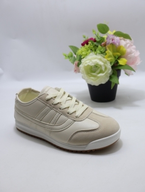Buty sportowe damskie na płaskim (37-41) LXC8622 BEIGE