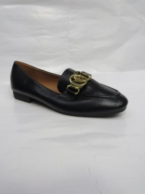 Mokasyny damskie na płaskim (36-41) W-232 BLACK