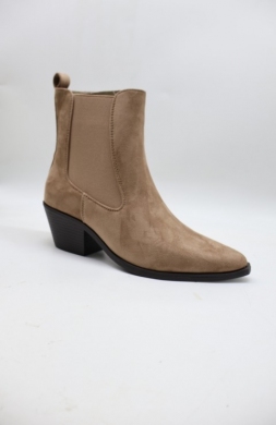 Botki damskie na obcasie (36-41) ML572 TAUPE
