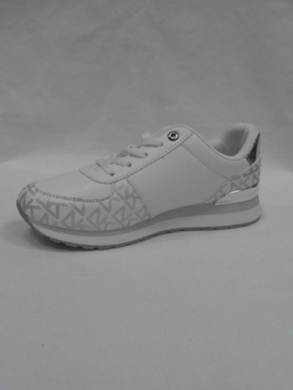 Buty sportowe damskie na płaskim (36-41) LDLJ-95 WHITE