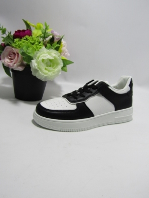 Buty sportowe damskie na płaskim (36-41) EV-52 BLACK