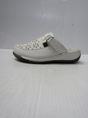 Klapki damskie na płaskim (36-42) 9710 WHITE