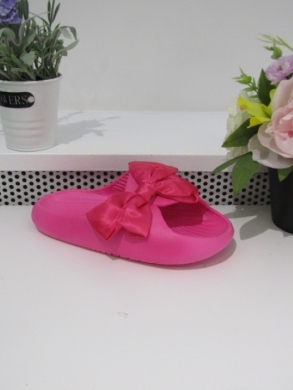 Klapki damskie na płaskim (36-41) 138-LS FUCHSIA