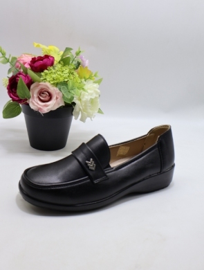 Półbuty damskie na koturnie (36-41) C-502 BLACK