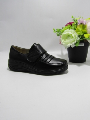 Półbuty damskie na płaskim (37-42) 2304 BLACK