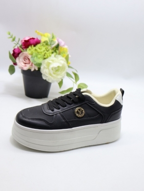 Buty sportowe damskie na płaskim (36-41) DF23-7 BLACK