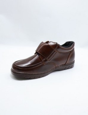 Botki męskie ocieplane (40-46) 31108-3 BROWN