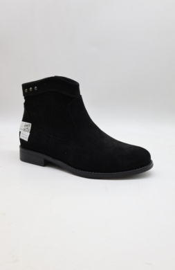 Botki damskie na płaskim (36-41) A957 BLACK