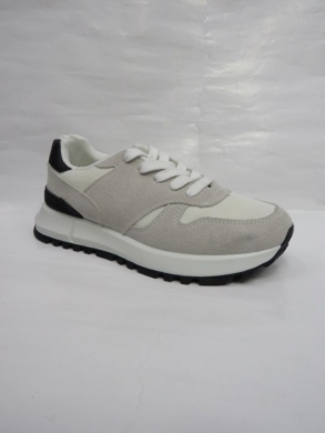 Buty sportowe damskie na płaskim (36-41) 19337 GREY