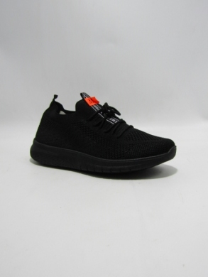 Buty sportowe damskie na płaskim (36-41) BK25 BLACK