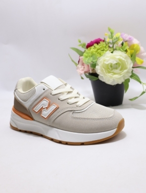 Buty sportowe damskie na płaskim (36-41) BO-190 GREY