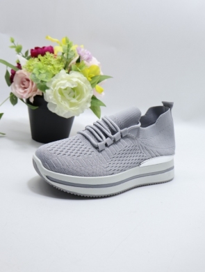 Buty sportowe damskie na płaskim (36-41) V-139 GREY