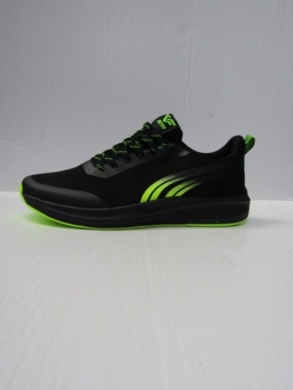 Buty sportowe męskie (41-46) T2368 BLACK/GREEN
