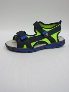 Sandały chłopięce (31-36) D961 BLUE/GREEN