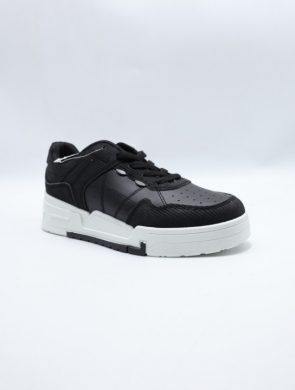 Buty sportowe damskie na płaskim (36-41) 36711-1 BLACK