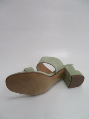 Klapki damskie na obcasie (36-41) FD-195 GREEN