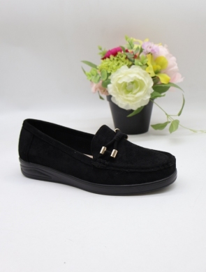 Mokasyny damskie na płaskim (36-41) 8212 BLACK