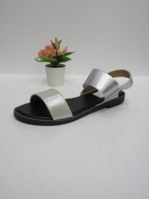 Sandały damskie na płaskim (36-41) 0-954 SILVER