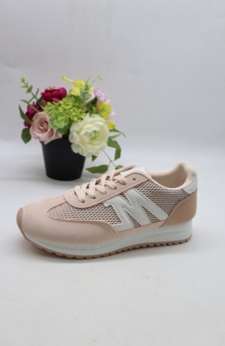 Buty sportowe damskie na płaskim (36-41) 6778 PINK