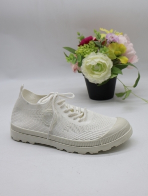 Buty sportowe damskie na płaskim (36-41) FB-05 WHITE