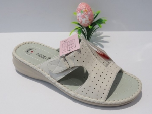 Klapki damskie na koturnie (36-41) SL2202-37 BEIGE