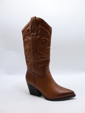 Kozaki damskie na obcasie (36-41) HQ330 CAMEL