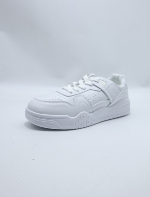 Buty sportowe damskie na płaskim (36-41) 1628 WHITE