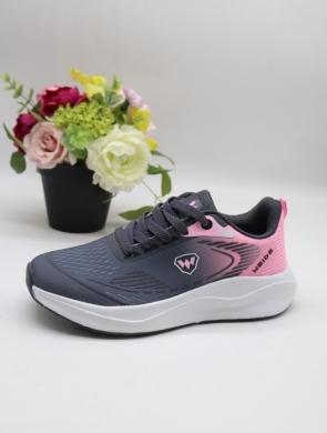 Buty sportowe damskie na płaskim (36-41) 6277 GREY