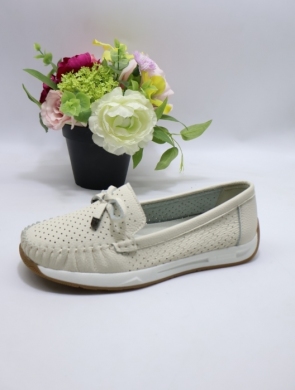Mokasyny damskie na płaskim (36-41) 3667 BEIGE