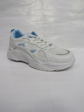 Buty sportowe damskie na płaskim (36-41) E590-2 WHITE