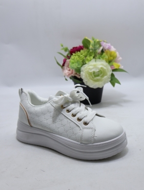 Buty sportowe damskie na płaskim (36-41) SJ2228-5 WH/CHAM