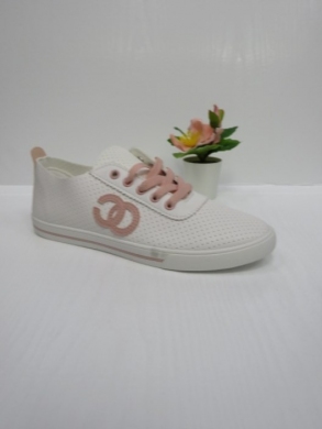Buty sportowe damskie na płaskim (36-41) DF-706 ROSA