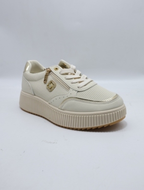 Buty sportowe damskie (36-41) H196-3 BEIGE