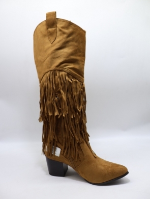 Kozaki damskie na obcasie (36-40) OL-14 CAMEL