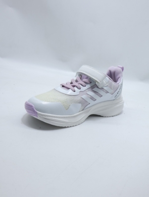 Buty sportowe dziewczęce (33-38) EC333 WH/PURPLE