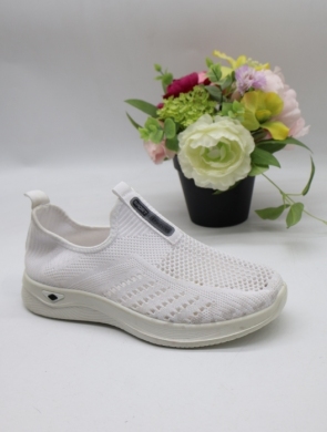 Buty sportowe damskie na płaskim (36-41) FB-06 WHITE