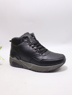 Botki męskie ocieplane (41-46) XYY23211 BLACK