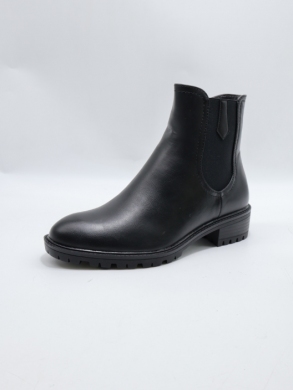 Botki damskie ocieplane na płaskim (36-41) YCC-70 BLACK