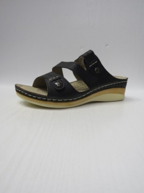 Klapki damskie na koturnie (36-41) B0231 BLACK