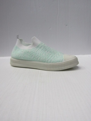 Tenisówki damskie (36-41) HS-9 GREEN/WHITE