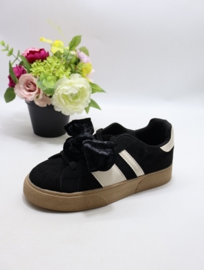 Buty sportowe damskie na płaskim (36-41) WX-182 BLACK