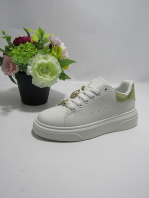 Buty sportowe damskie na płaskim (36-41) GG663 GOLD