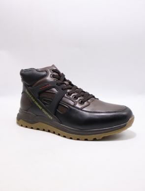 Trapery męskie ocieplane (40-45) 62214-3 BROWN