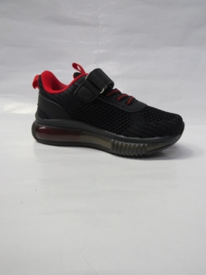 Buty sportowe chłopięce (26-31) F872 BLACK/RED