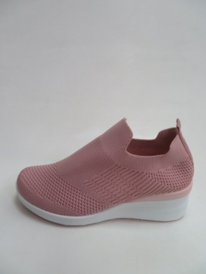 Buty sportowe damskie na koturnie (36-41) 706 PINK