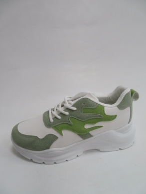 Sneakersy damskie niskie (36-41) FF15 GREEN