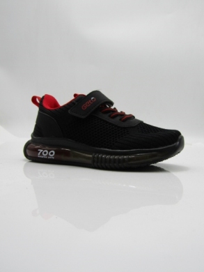 Buty sportowe chłopięce (26-31) F872 BLACK/RED