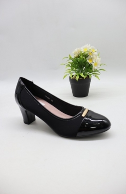 Czółenki damskie na obcasie (36-41) 0-685 BLACK