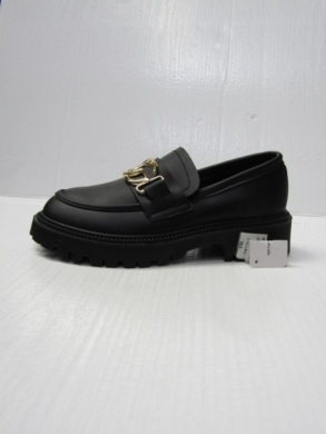 Mokasyny damskie na płaskim (36-41) D8320-1 BLACK